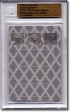 Jason Place * Adam LIND * Cameron MAYBIN * Rookie Printing Press Plate BGS 1/1