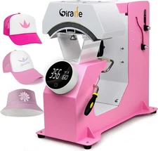 Auto Hat Heat Press Machine, Automatic Hat Press Heat Machine for Caps T-Shirts