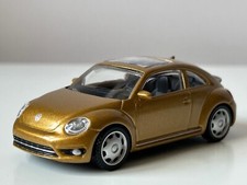 Volkswagen Beetle Germany Classical Car Model Diecast Toy Gold 1:43 Rastar