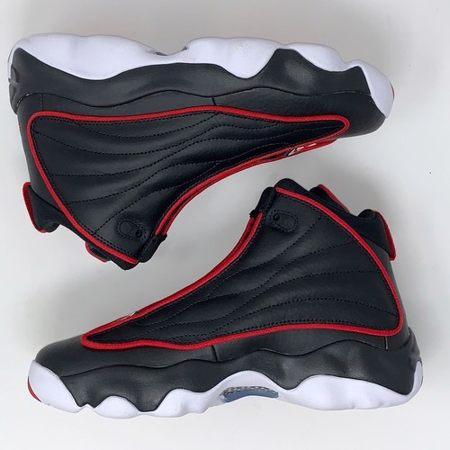 Air Jordan Pro Strong Bred Black Sneakers, Size 7Y / 8.5W BNIB DC7911-061 - Picture 7 of 8