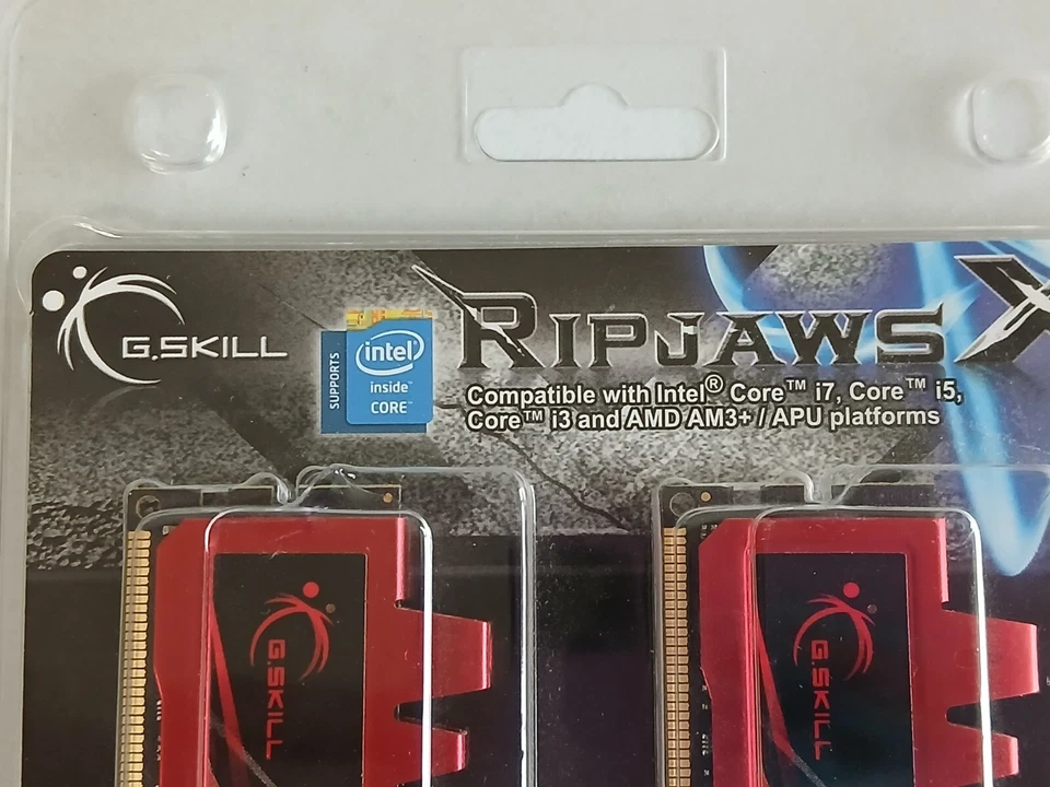 G.Skill RIPJAWSX Memory Kit F3-12800CL10D-16GBXL 16GB 4GB Sticks x2 New Sealed - Image 4 of 4