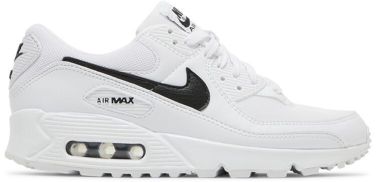 Nike Air Max 90 White Black W for sale - eBay