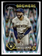2024 Topps Chrome #103 Devin Williams Raywave Refractor