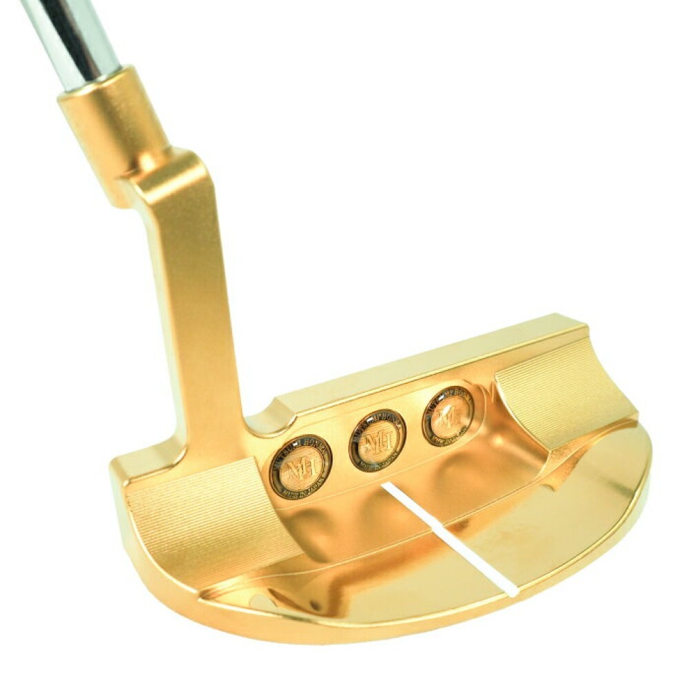 Mutsumi Honma Golf Putter RH Gold MH282M Limited Edition