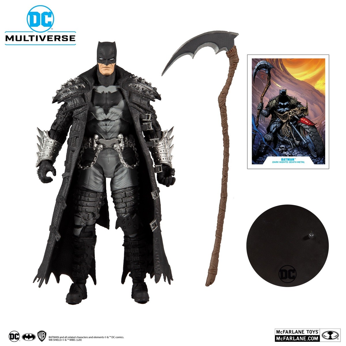 dcマルチバース マーシレス　バットマン　デスメタル McFarlane Toys DC Multiverse Batman Death Metal 7 inch Action
