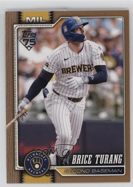 2026 Topps Series 1 Gold 316/2026 Brice Turang #105 0t6n
