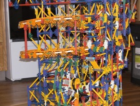 K'nex Ionization Ball Factory Machine 4,500 Pieces COMPLETE SET W Battery Motor