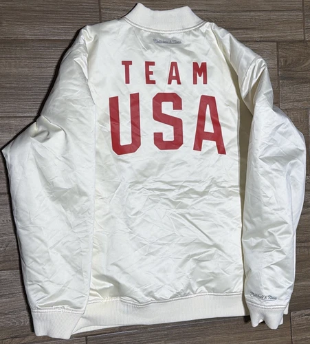 United States Olympic Team USA Mitchell & Ness Jacket Size 2XL / XXL Olympics - product listing photo