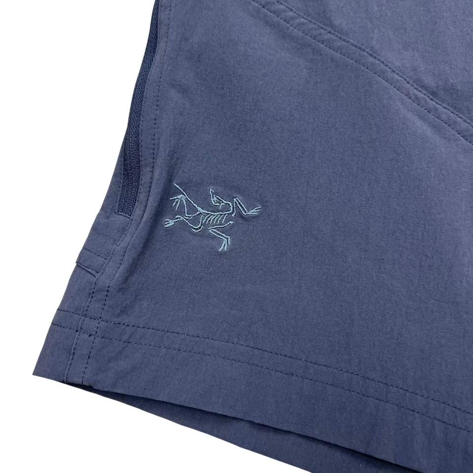 Pantalones Cortos Arc’teryx Cronin Para Hombre Talla 30 Azul Marino Aire Libre Senderismo Informal Rendimiento Foto 3 de 4