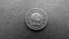 c1840s, SPIEL MONEY H R H ALBERT P W 12 PENCE MAKE 1 SHILLING. TOKEN. COIN. T10
