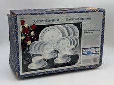 Johann Haviland Blue Garland Bavaria Germany 20 Piece Set Four Place Settings