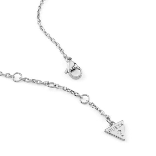 Collana donna Guess acciaio farfalle con zirconi bianchi JUBN05112JWRH - Foto 3 di 4
