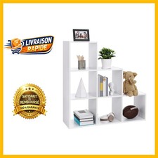 Étagère Escalier Blanche - Solution Élégante et Robuste pour Votre Décor Moderne