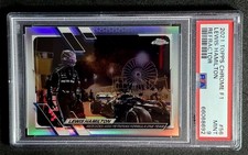2021 ⛽ PSA-9 - Lewis Hamilton Formula 1 Topps Chrome Refractor #56 F1