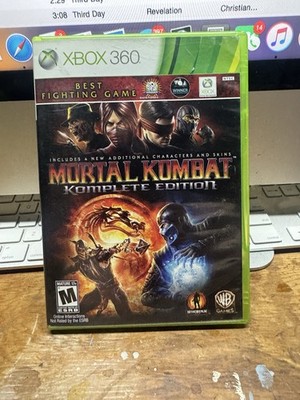 Mortal Kombat -- Complete Edition (Microsoft Xbox 360, 2012) Complete CIB