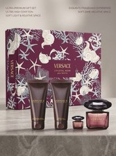 Versace Crystal Noir Gift Set for Women EDP P...
