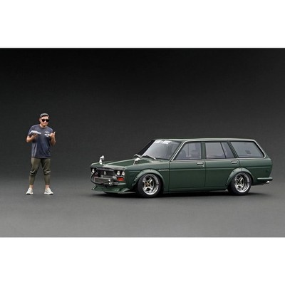 ミニカー 1/18 Datsun 510 Wagon With Mr. Jun Imai 1/18 Datsun 510 Wagon With Mr. Jun Imai