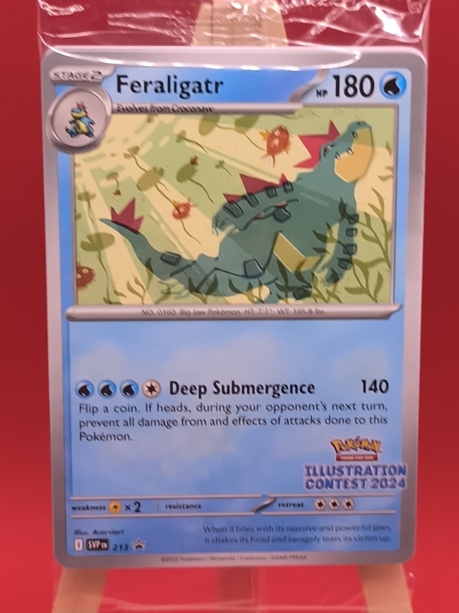 Illustration Contest 2024 Pokémon Center Exclusive Promo Pokemon