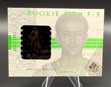 Jamison Brewer 2001-02 SP Authentic Card #100 RC Rookie #'d /1600. rookie card picture