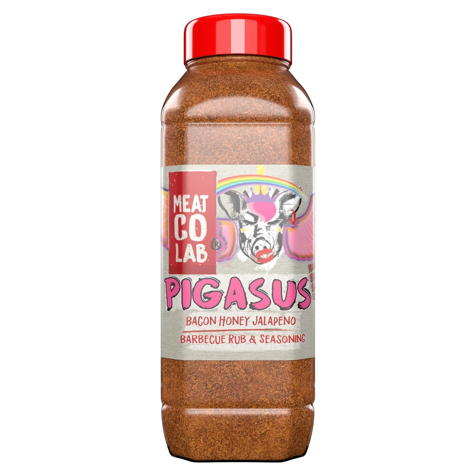 Angus & Oink Rub Me Pigasus Bacon Honey Jalapeno BBQ Rub Seasoning Mix 1.2kg