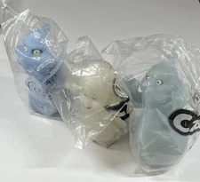 1995 Pizza Hut CASPER 3 HAND PUPPET LOT *Stinkie/Casper/Fatso *glow-in-dark *new