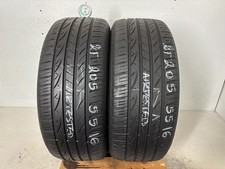 No Shipping Only Local Pick Up 2 Tires 205 55 16 Hankook Ventus S1 Noble2