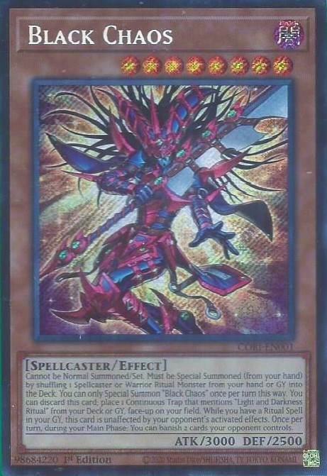 Yugioh CORI Chaos Origins Secret Rare English MINT