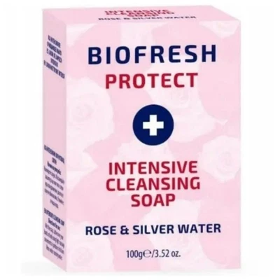BioFresh Protect Antibakterielle Seife mit Rosenwasser und Silber, 100 g