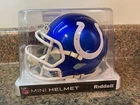 MICHAEL PITTMAN JR COLTS Signed FLASH Mini Helmet Beckett Witnessed COA WW79645