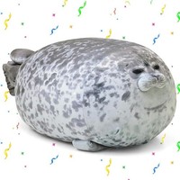 SüßEs Robben PlüSchtier Kissen 30Cm Grau Kuscheltier Stofftier Kinder Geschenk