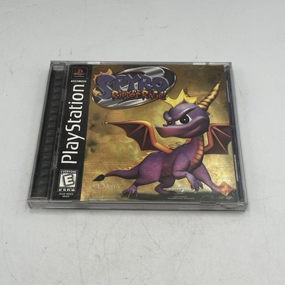 Spyro 2: Ripto's Rage PlayStation 1 PS1 Complete CIB Black Label Gold Foil