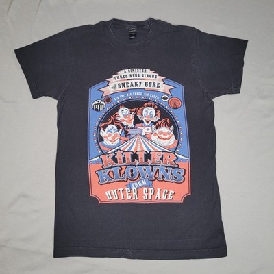 Killer Klowns From Outer Space Shirt Mens Small Horror Movie Film Tee Circus MGM