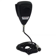 636L Noise Canceling 4-Pin CB Microphone in Rubberized Black