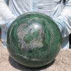 11.9LB Natural African Emerald Quartz sphere Crystal ball Mineral specimen — photo 2