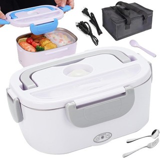 12V/24V Electric Lunch Box for Truck & Car | 1.5L Portable Food Heater (4908 4)