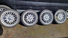 Genuine 18" BMW MV1 M-sport Staggered  style 72M 5x120 Alloy Wheels / New Tires