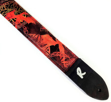 Celtic Dragon Guitar Strap - Celtic Knots and Dragons Guitar Strap - Adjustable