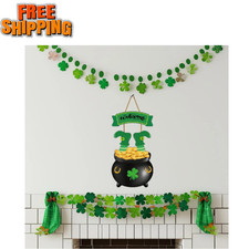 St Patricks Day Decorations St Patricks Day Wreath Door Decorations Wooden Wreat