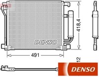 Denso DCN46025 Kondensator FüR Klimaanlage Kondensator Klimaanlage FüR Nissan