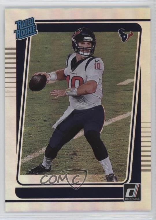 2021 Panini Donruss Rated Rookie No Name Davis Mills #273 Rookie RC 0z0v