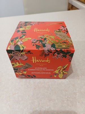 Harrods Ultimate Christmas Pudding Geschenkset Neu & Versiegelte Box Sammlerstück