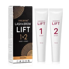 Lash Lift Kit - Eyelash Lift Lotion,  Brow Lamination and Lash Perm Solution for