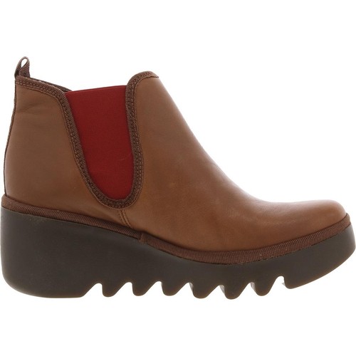 Fly London Byne 349 braune Stretch-Chelsea-Boots für Damen 38 Medium (B, M) BHFO 2420 - Bild 3 von 3