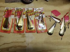 Lot Of 6 Luhr-Jensen Ford Fender Lake Trolls -New Unused Most In Box