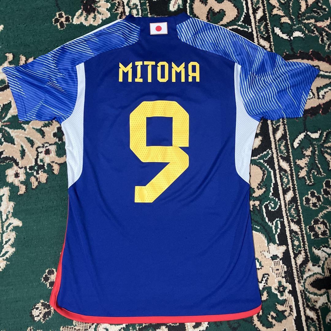 adidas サッカージャージ MITOMA 9 Adidas Japan Soccer Team Mitoma Jersey Number 9 Replica
