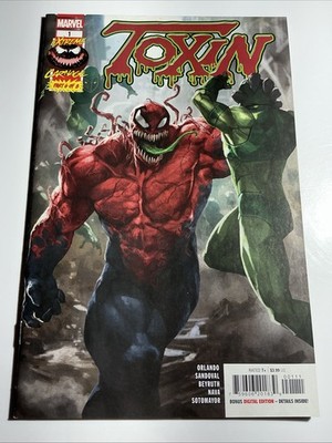 Extreme Carnage: Toxin #1 Skan Srisuwan (Marvel Comics November 2021) NM Comic