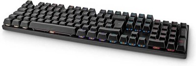 Gaming Tastatur Mechanisch LED RGB USB QWERTY ND Layout Beleuchtung Keyboard