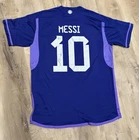 Lionel Messi Signed Jersey Auto Beckett Coa Argentina FC Soccer