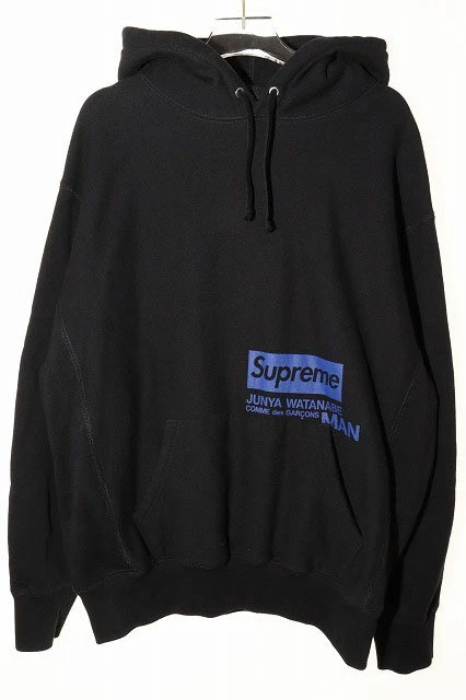 Supreme JUNYA WATANABE COMME des GARCONS HOMME 21AW SWEAT À CAPUCHE NOIR S