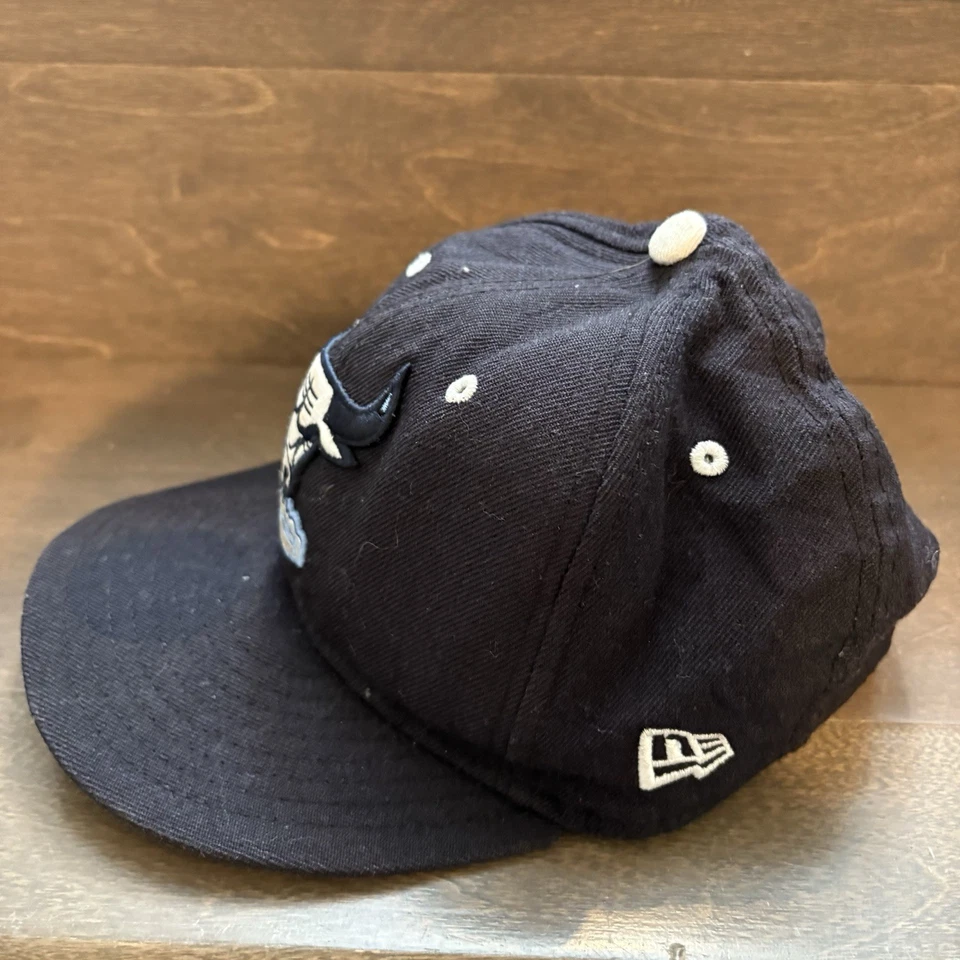 Chicago Bulls шляпа крышка ветреный город шерсти темно-синий ремень назад регулируемый New Era - Изображение 2 из 4